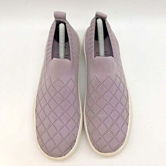 Victorias Secret Slip-On Sneakers Women's 6M Lilac Knit Soc Top Loafers Shoes - Picture 5 of 11